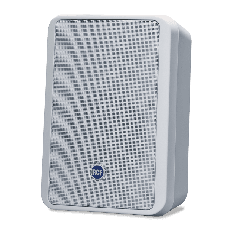 Altavoz RCF para montaje en pared MR55 compacto de 2 vías, Blanco