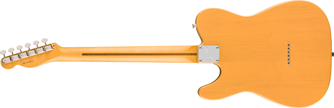 Fender American Professional Classic Telecaster, Diapasón de arce, Butterscotch Blonde
