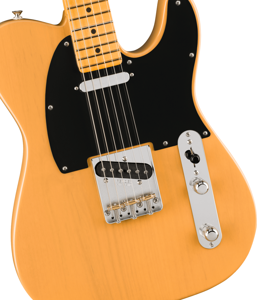 Fender American Professional Classic Telecaster, Diapasón de arce, Butterscotch Blonde