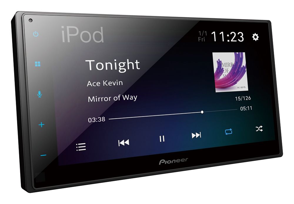 Pioneer SPH-DA150BT Radio de coche con Apple CarPlay, Android Auto y Bluetooth
