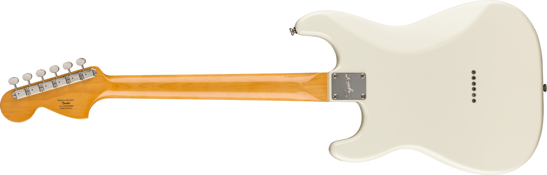Fender Classic Vibe 70s Stratocaster HT HSS, Diapasón de laurel, Golpeador Black, Olympic White