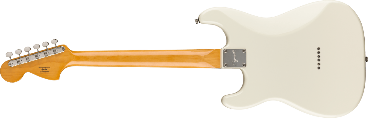 Fender Classic Vibe 70s Stratocaster HT HSS, Diapasón de laurel, Golpeador Black, Olympic White
