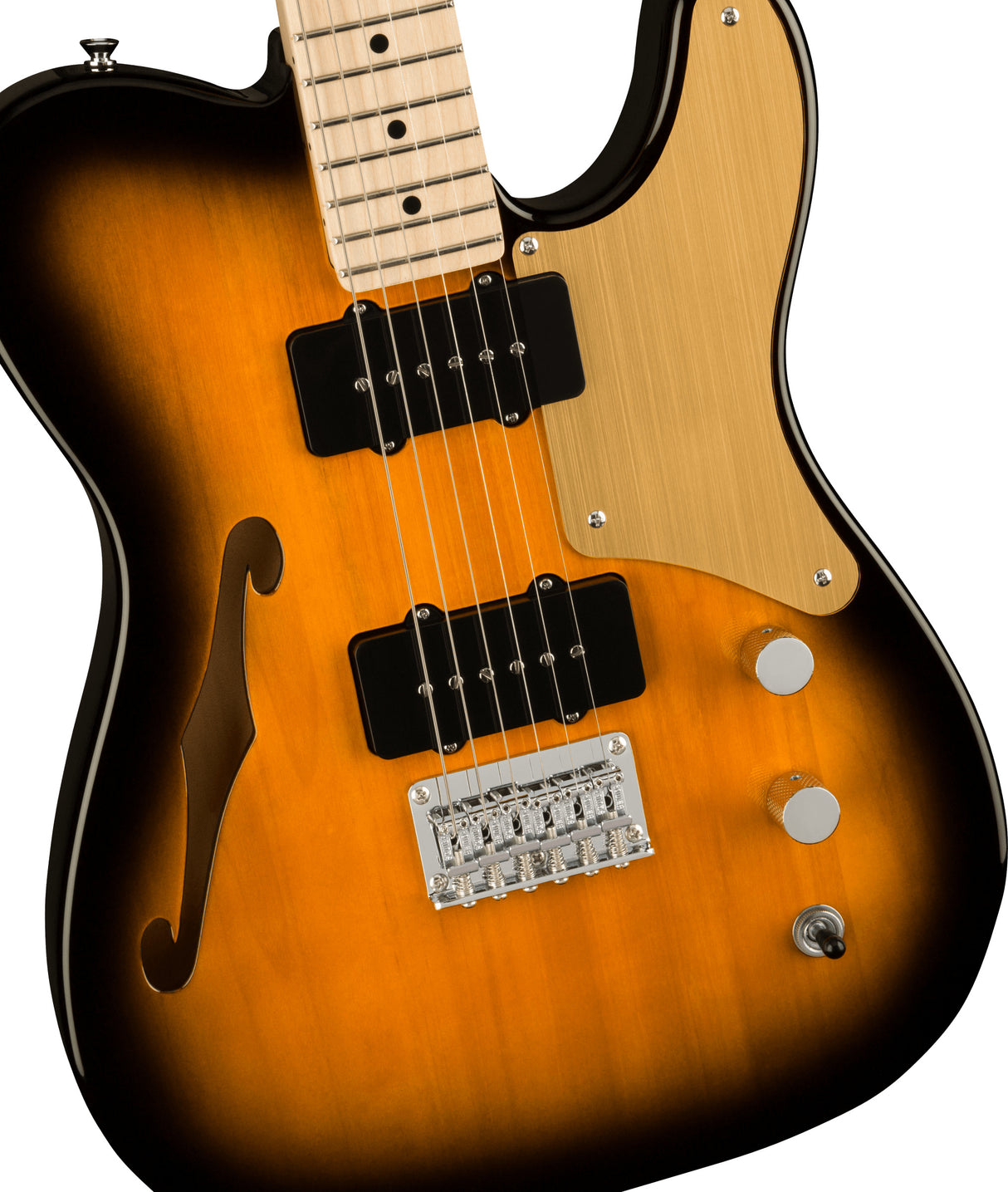 Fender Squier Paranormal Carbronita Telecaster Thinline Electric guitar (Sunburst)