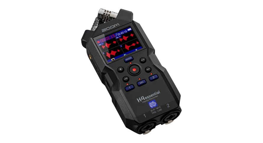 Zoom h4e grabador esencial hábil