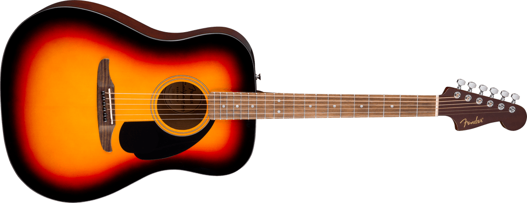 Fender California Standard Redondo™, Tapa de abeto, Golpeador Black, 3-Color Sunburst