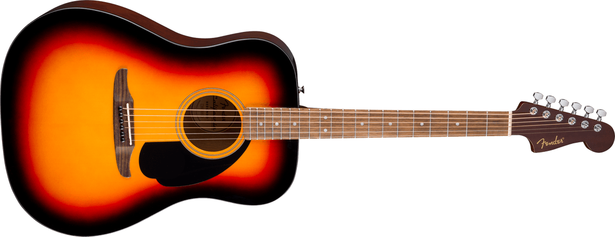 Fender California Standard Redondo™, Tapa de abeto, Golpeador Black, 3-Color Sunburst