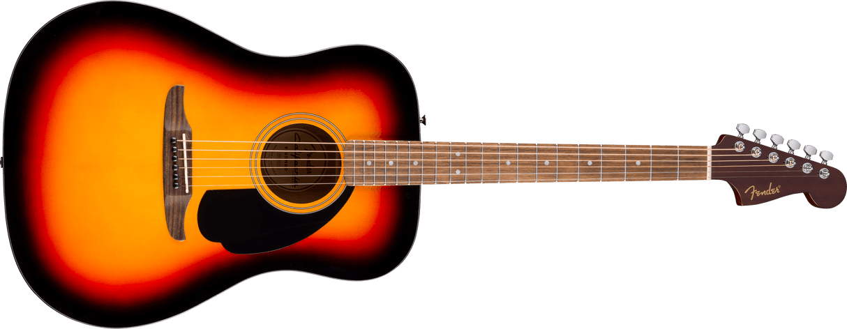 Fender California Standard Redondo™, Tapa de abeto, Golpeador Black, 3-Color Sunburst