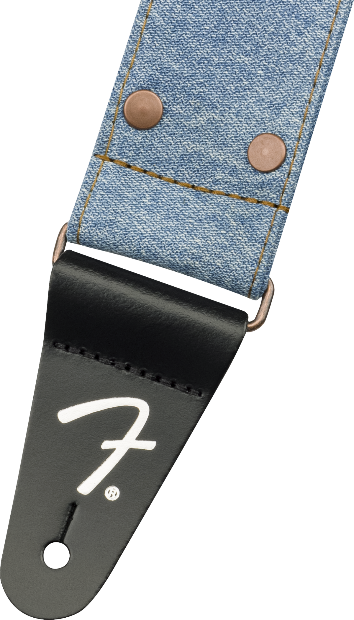 Fender x Wrangler Denim Correa de Guitarra (Light Indigo, 2")