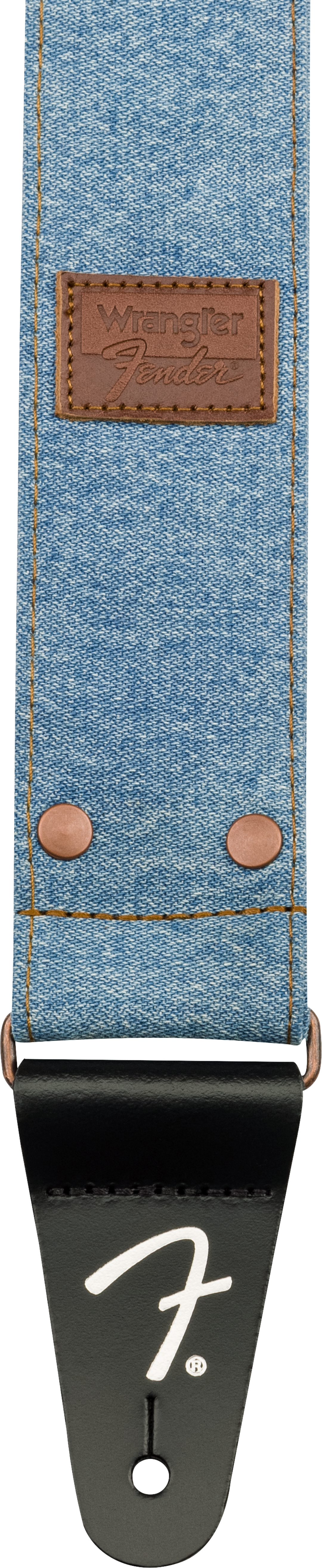 Fender x Wrangler Denim Correa de Guitarra (Light Indigo, 2")