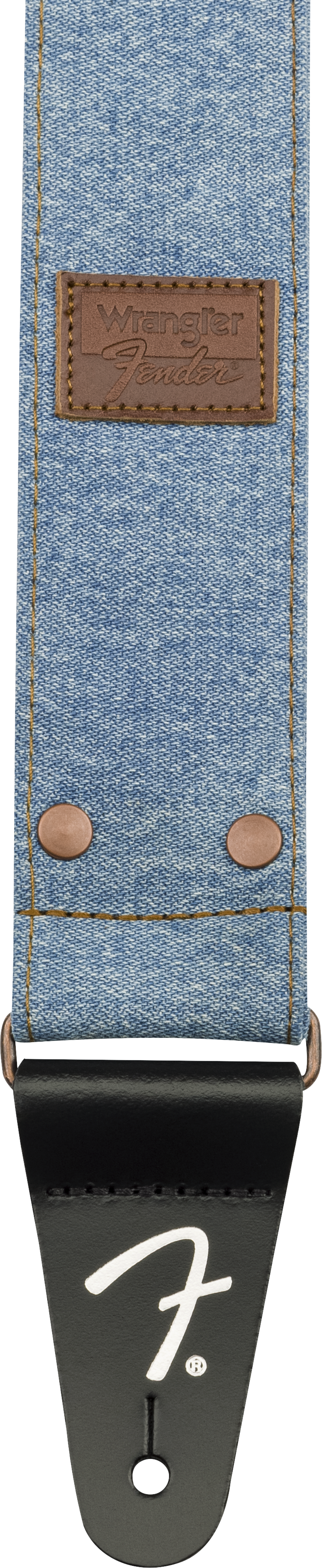 Fender x Wrangler Denim Correa de Guitarra (Light Indigo, 2")