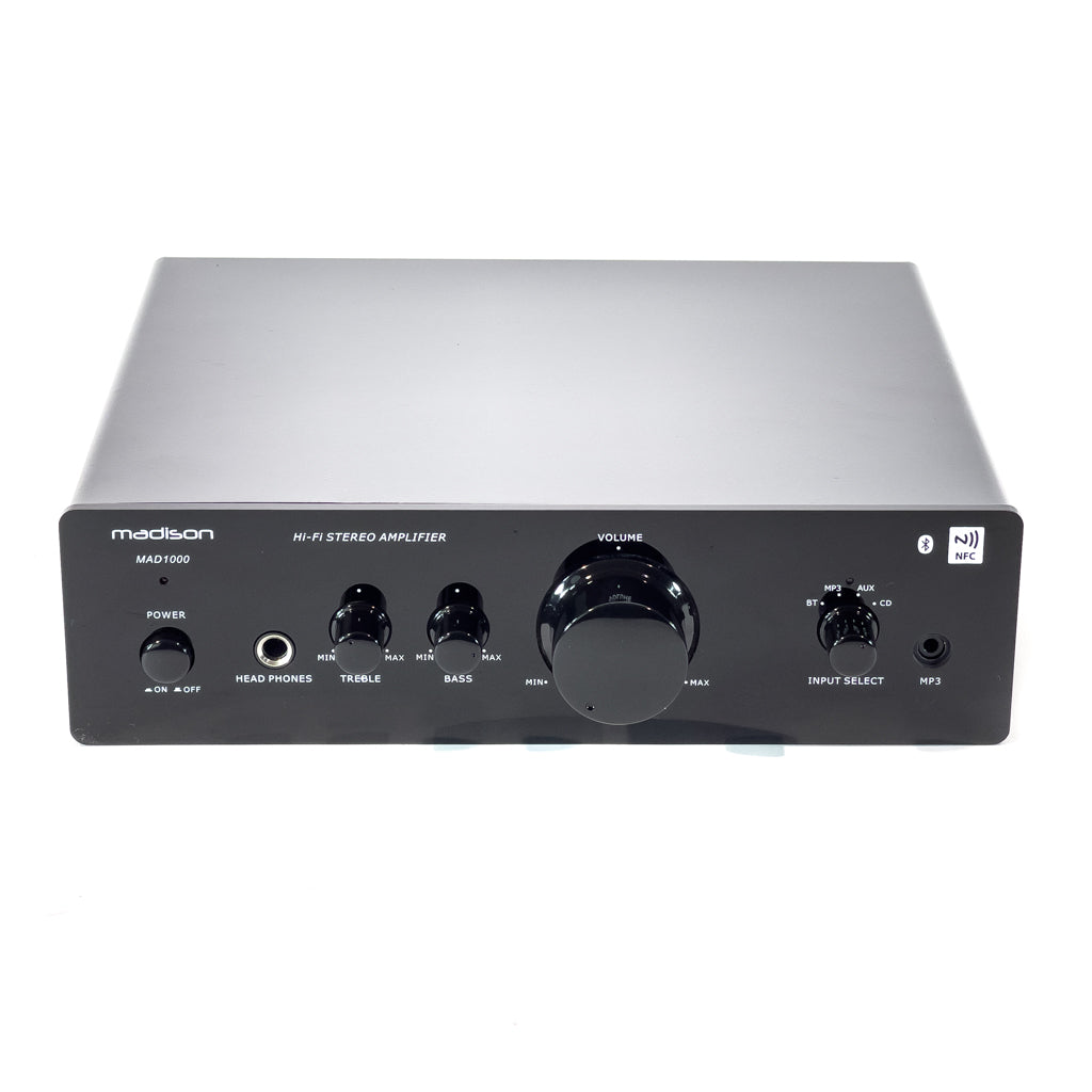 MAD1000 HI-FI Amplifier w. Bluetooth (2x50W)