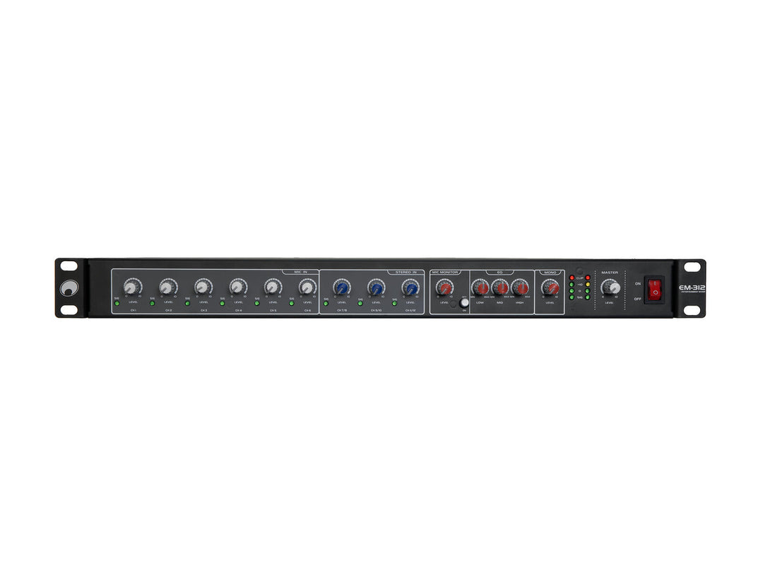 OMNITRONIC Mezclador de entretenimiento EM-312
