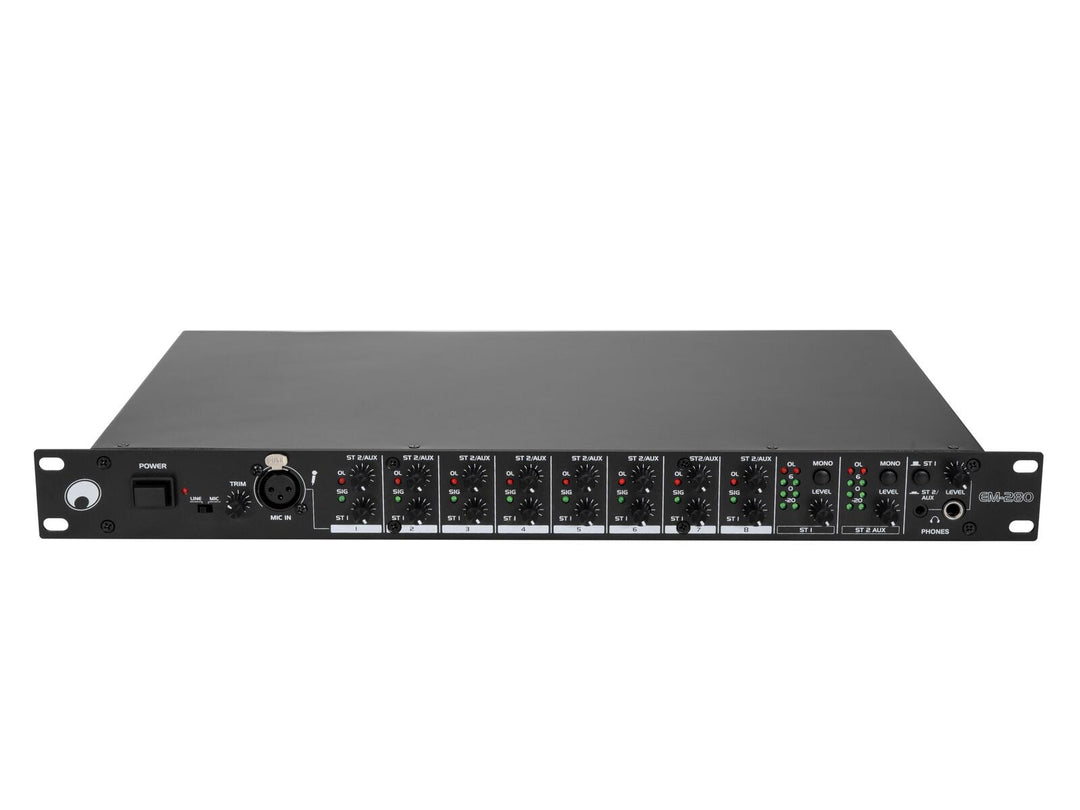 OMNITRONIC EM-280 Mezclador para entretenimiento