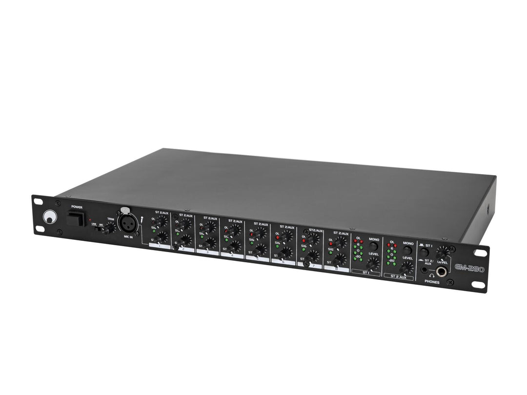 OMNITRONIC EM-280 Mezclador para entretenimiento
