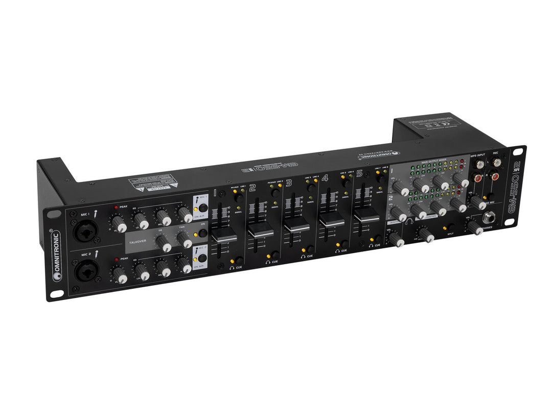 OMNITRONIC EM-550B MK2 Mezclador de entretenimiento