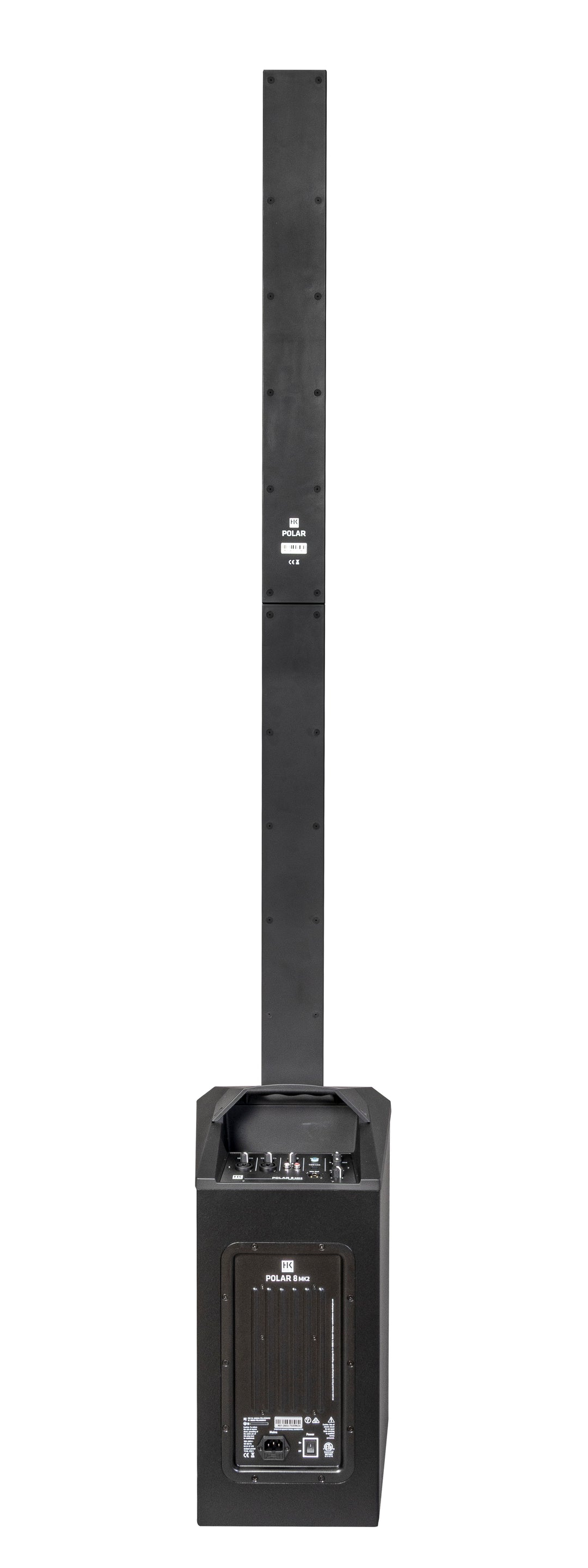 Sistema PA de columna activo HK Audio POLAR 8 MK2 1200W con Bluetooth (negro)