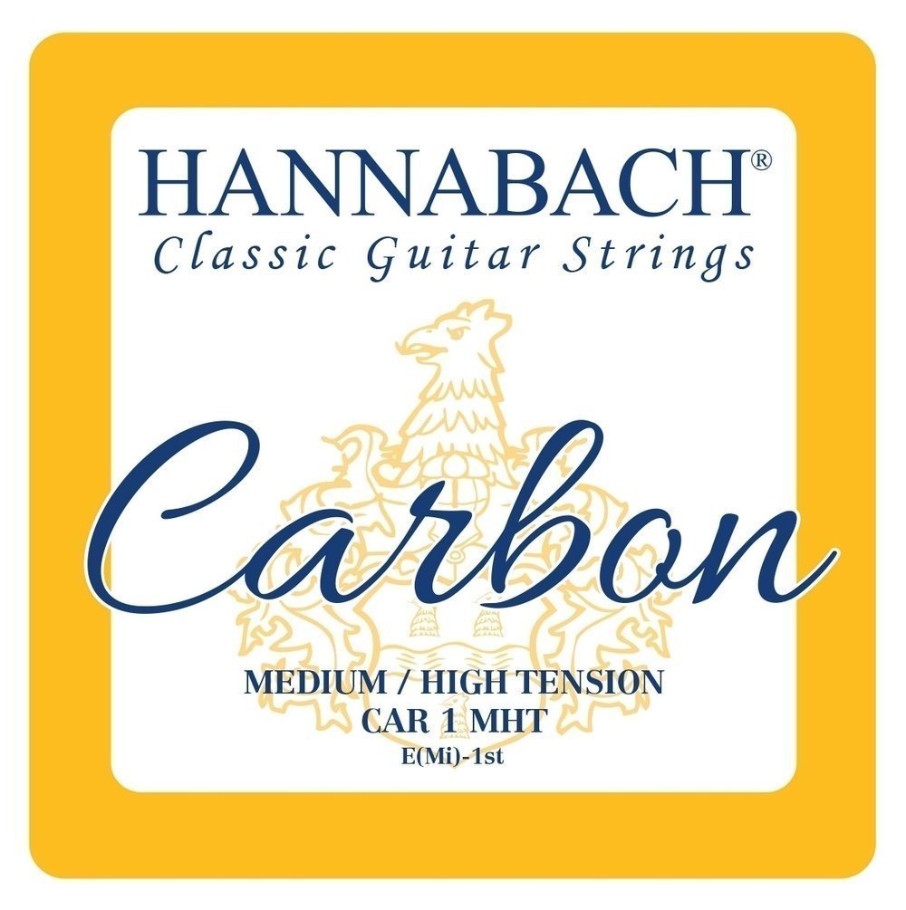 Hannabach CAR Carbon cuerda aguda E1 para guitarras clásicas, MHT