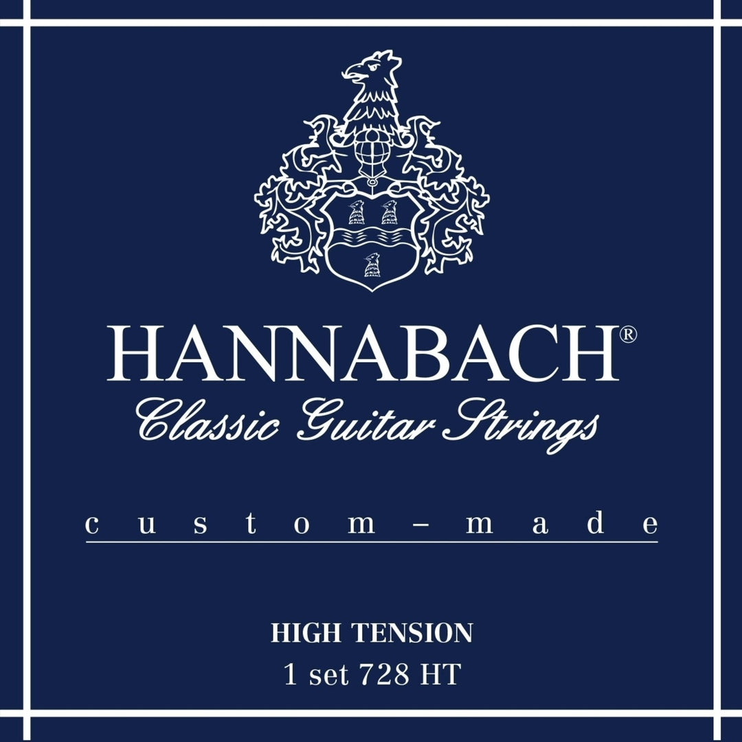 Hannabach Cuerdas para guitarras clásicas Series 728 High Tension Custom Made - Set high tension (728HT)