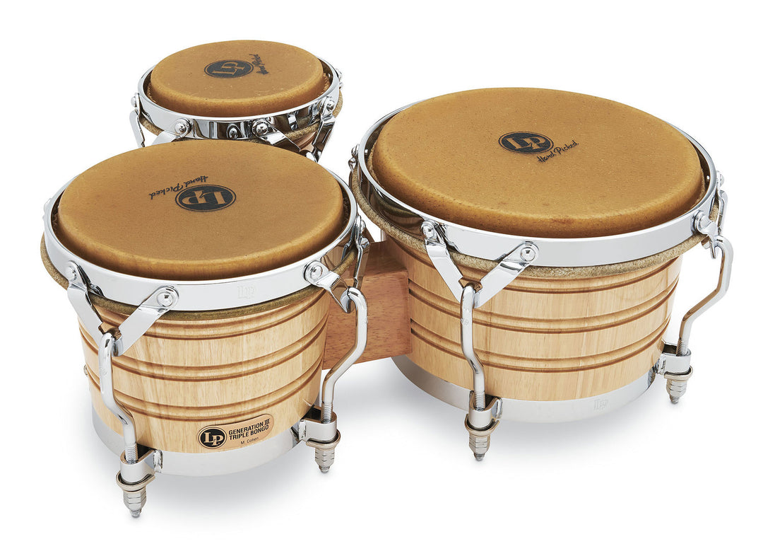 Latin Percussion Bongo Generation III Triple (LP202-AW)