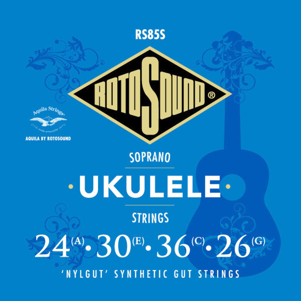 Rotosound RS85S juego de cuerdas Nylgut para ukelele soprano