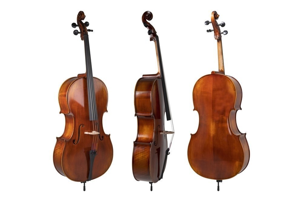 GEWA Allegro violonchelo 1/4, ajustado con clavijas Wittner