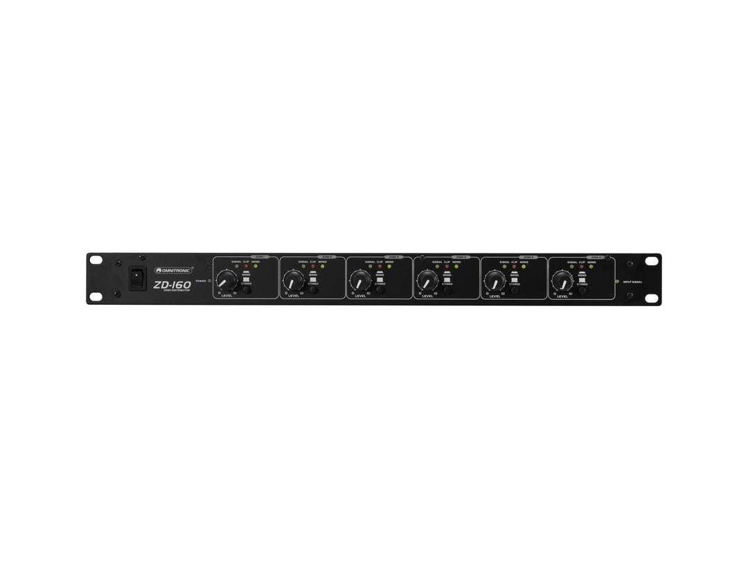 OMNITRONIC ZD-160B Distribuidor de zonas