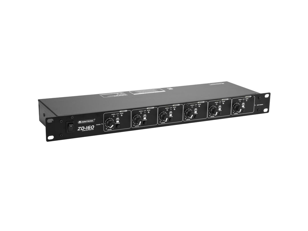 OMNITRONIC ZD-160B Distribuidor de zonas
