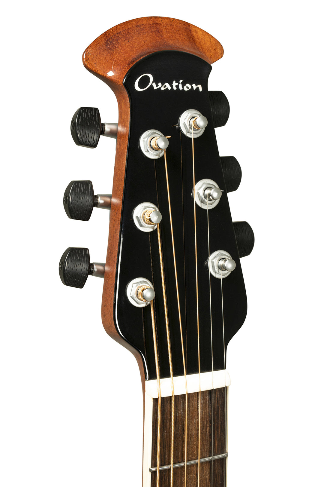 Ovation Guitarras E-Acústica Pro Series Ultra Mid-Depth Non-Cutaway - Silver Shadow (1516SSM-G)