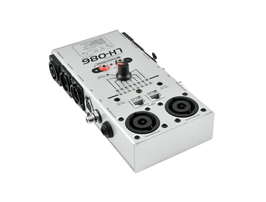 OMNITRONIC LH-086 Comprobador de cables