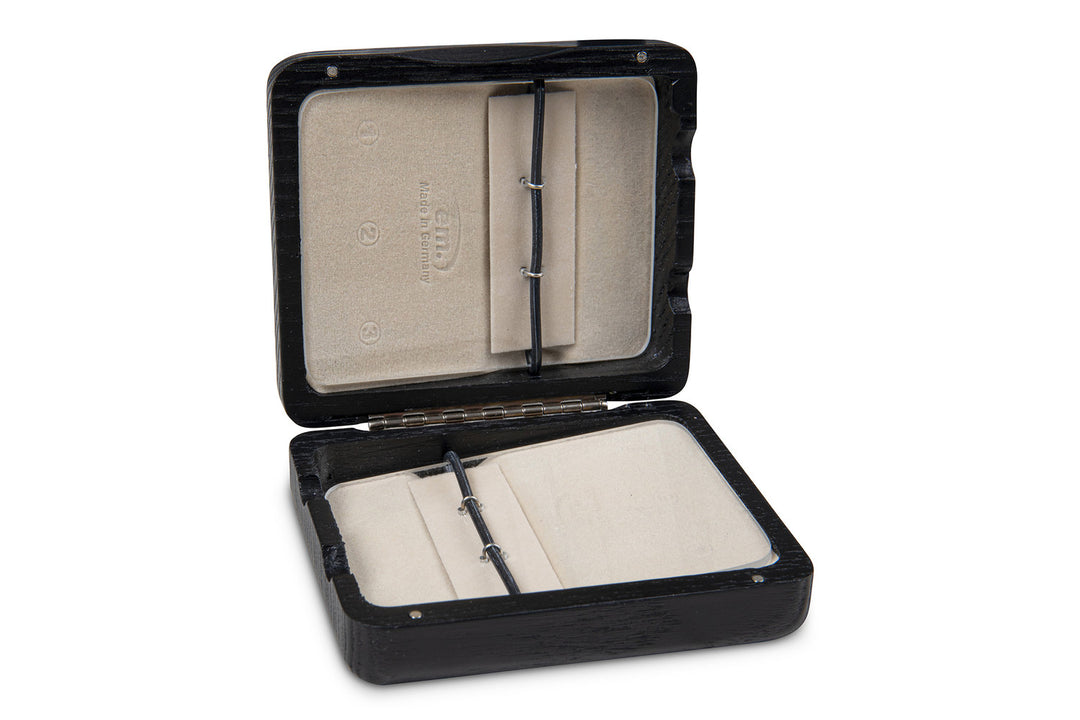 GEWA Estuche para cañas Clarinet 6 cañas - acabado lacado Black