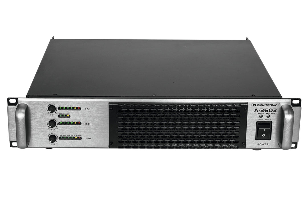 Omnitronic A-3603 ClaD 2.1 Amplificador