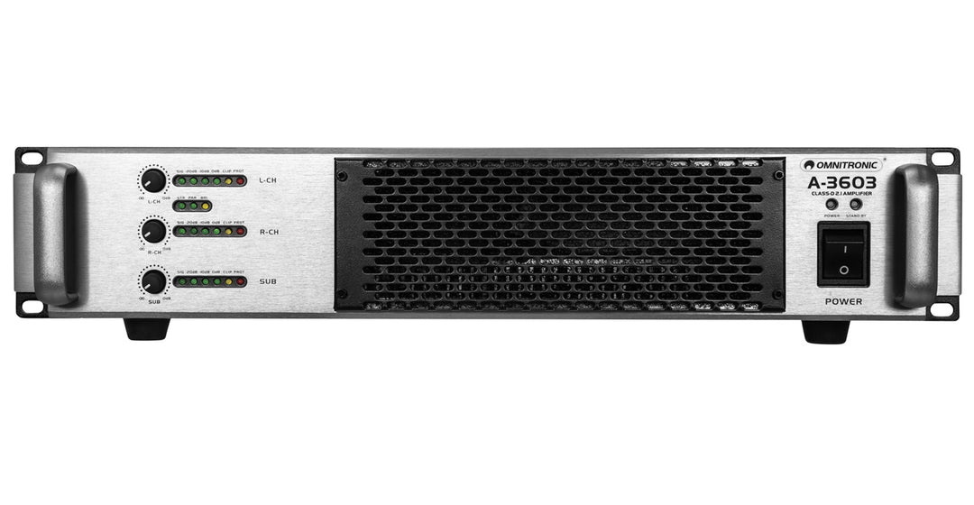 Omnitronic A-3603 ClaD 2.1 Amplificador