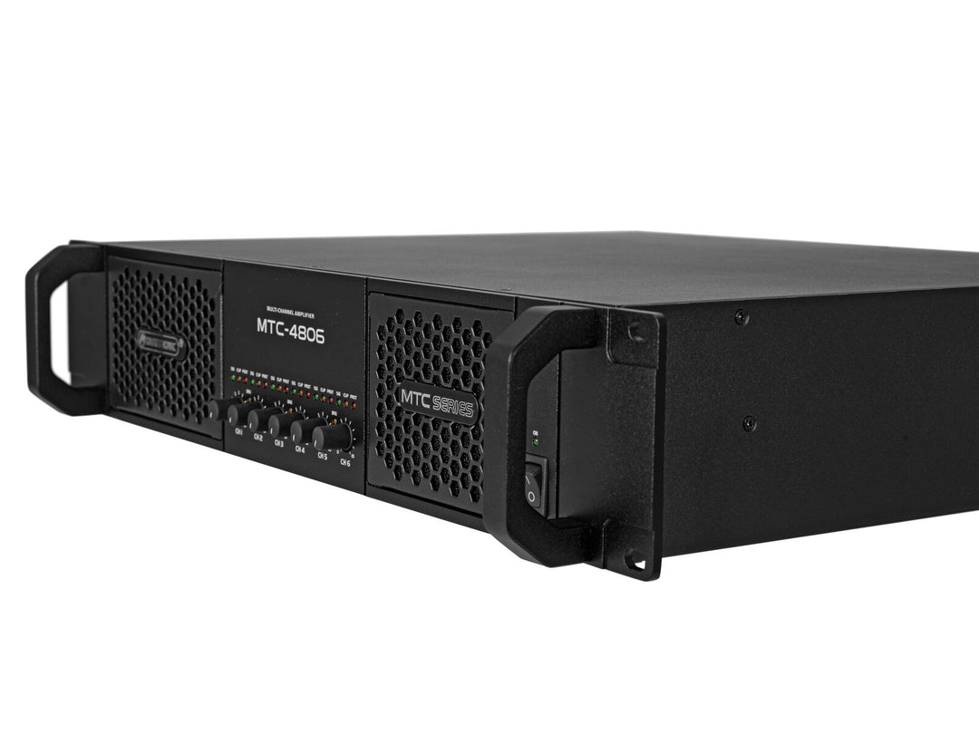 OMNITRONIC MTC-4806 Amplificador de 6 canales