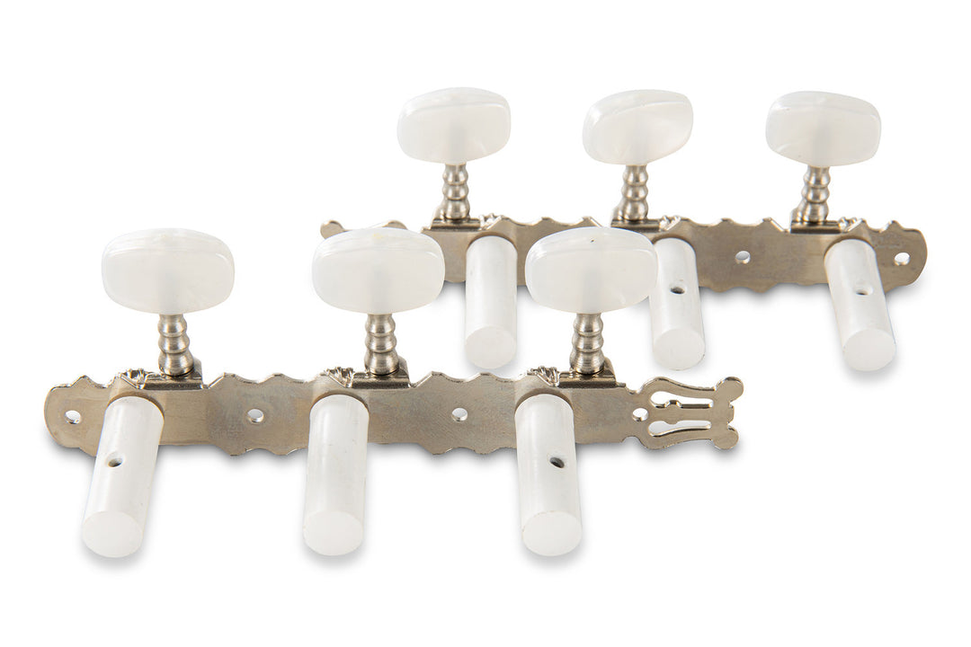 GEWA Clavijero para Guitarras clásica Pro Arte - Cromado (con lira)