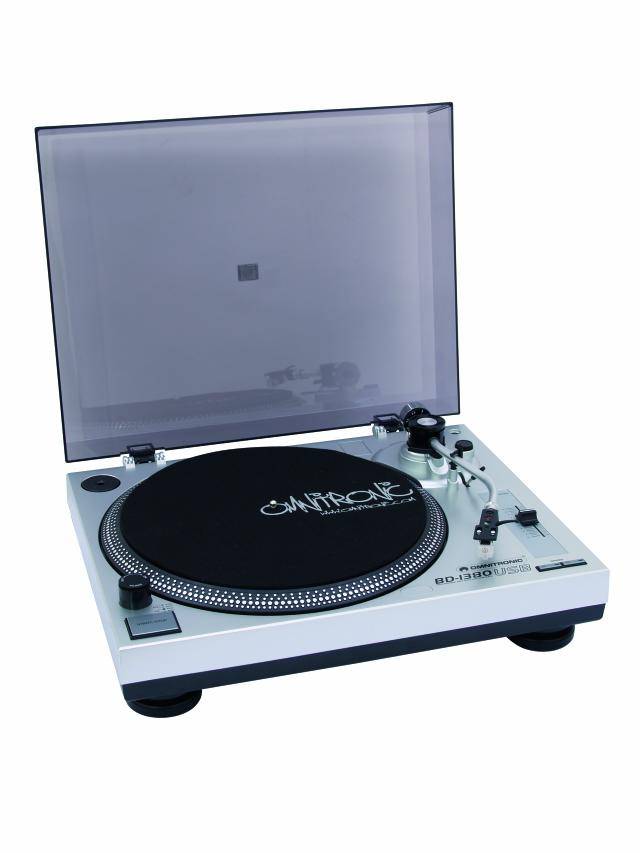 OMNITRONIC BD-1380 USB tocadiscos