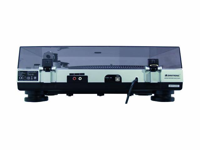 OMNITRONIC BD-1380 USB tocadiscos