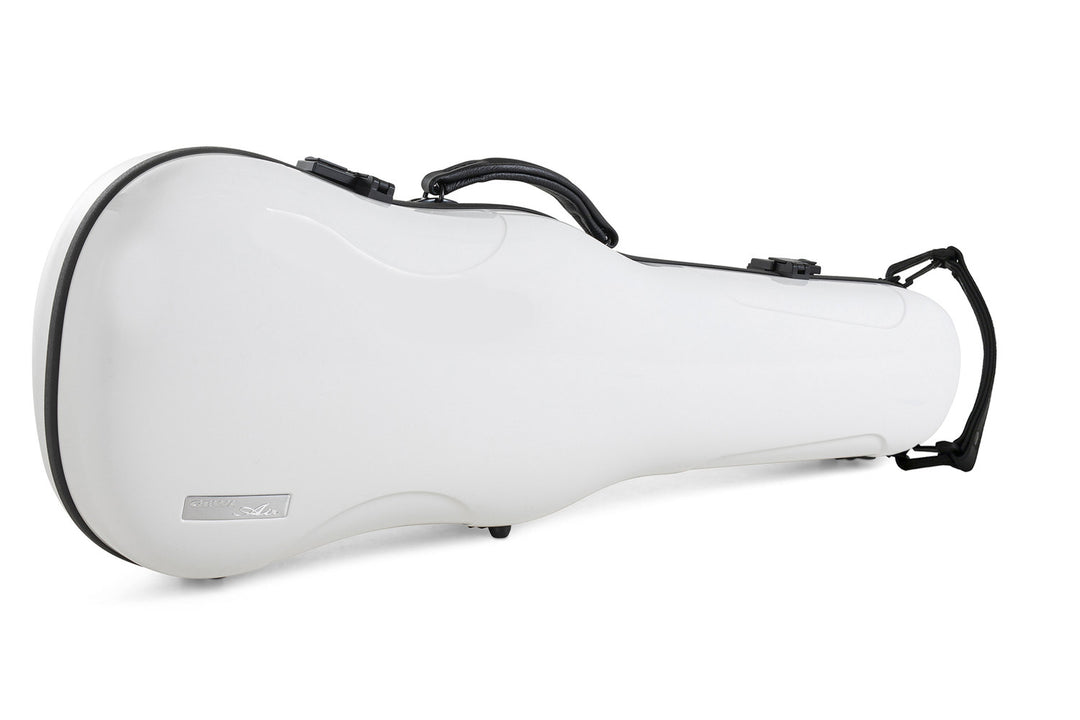 GEWA Estuche con forma de viola Air 2.0 - White highgloss (con asa lateral)