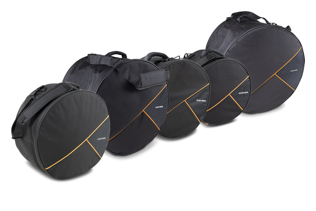 Set de funda GEWA para sets de drum Premium - 22x18, 10x8, 12x9, 16x16, 14x6,5"