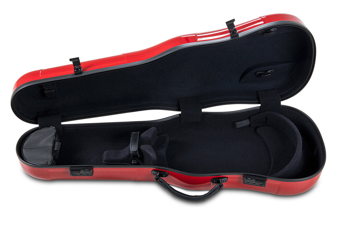 GEWA estuche moldeado para viola Air 2.0 - rojo highgloss case