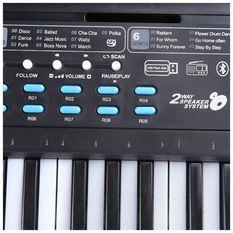 MQ 601 UFB TECLADO de órgano con micrófono