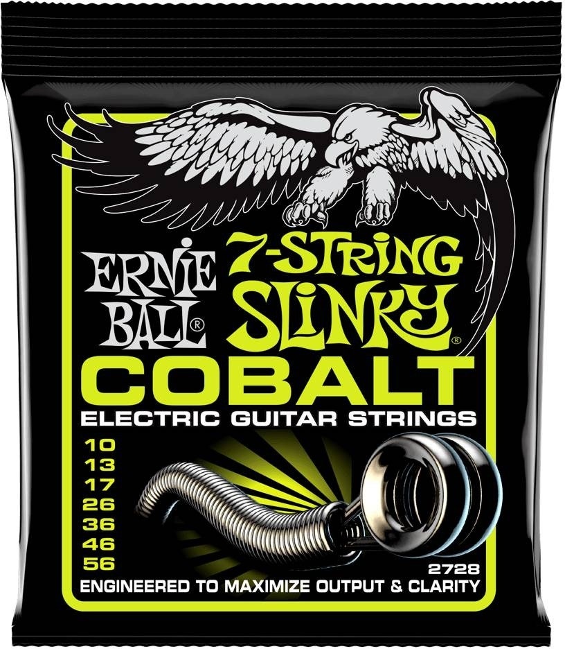 Ernie Ball 2728 7 cuerdas Cobalt Regular Slinky