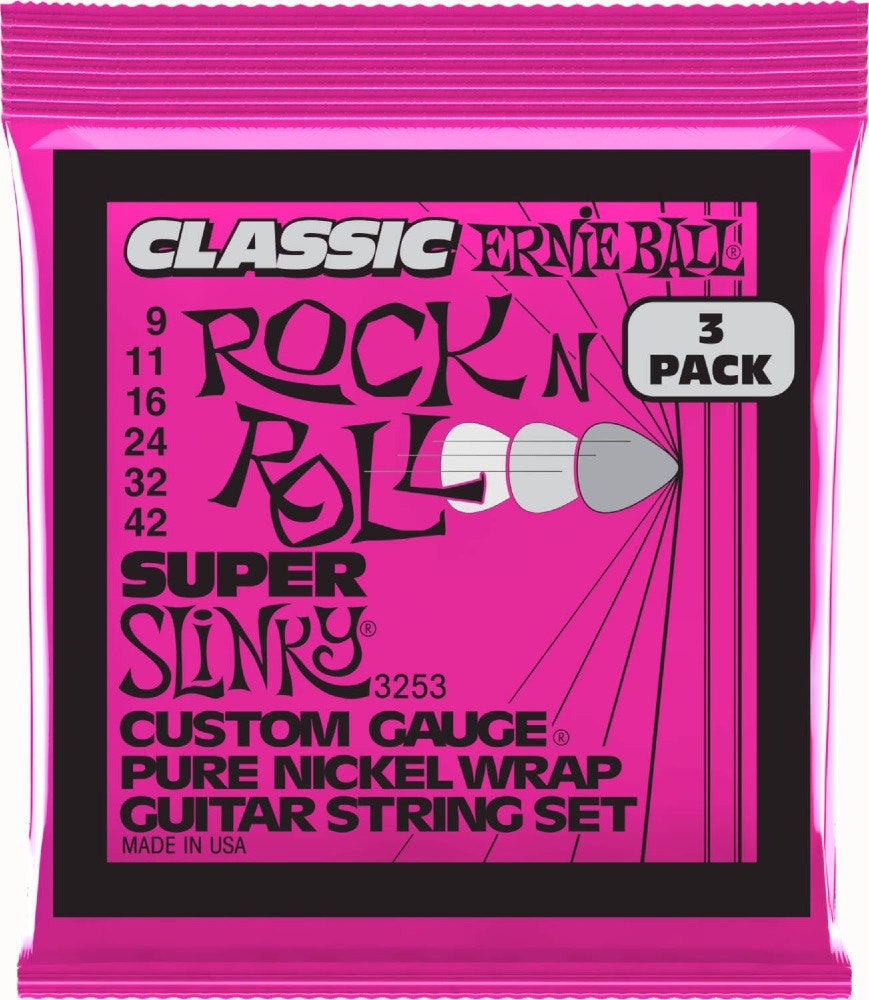 Ernie Ball 3253 Classic Super Slinky - 3-pack