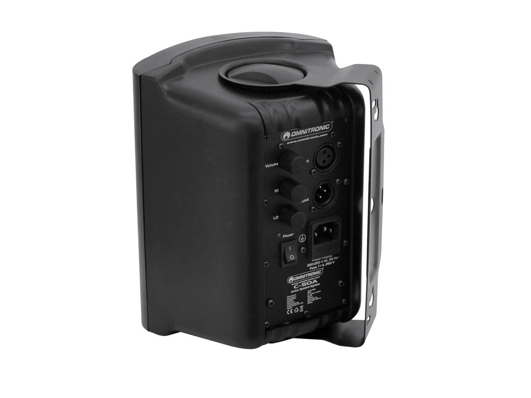 OMNITRONIC C-50A activo negro 2x