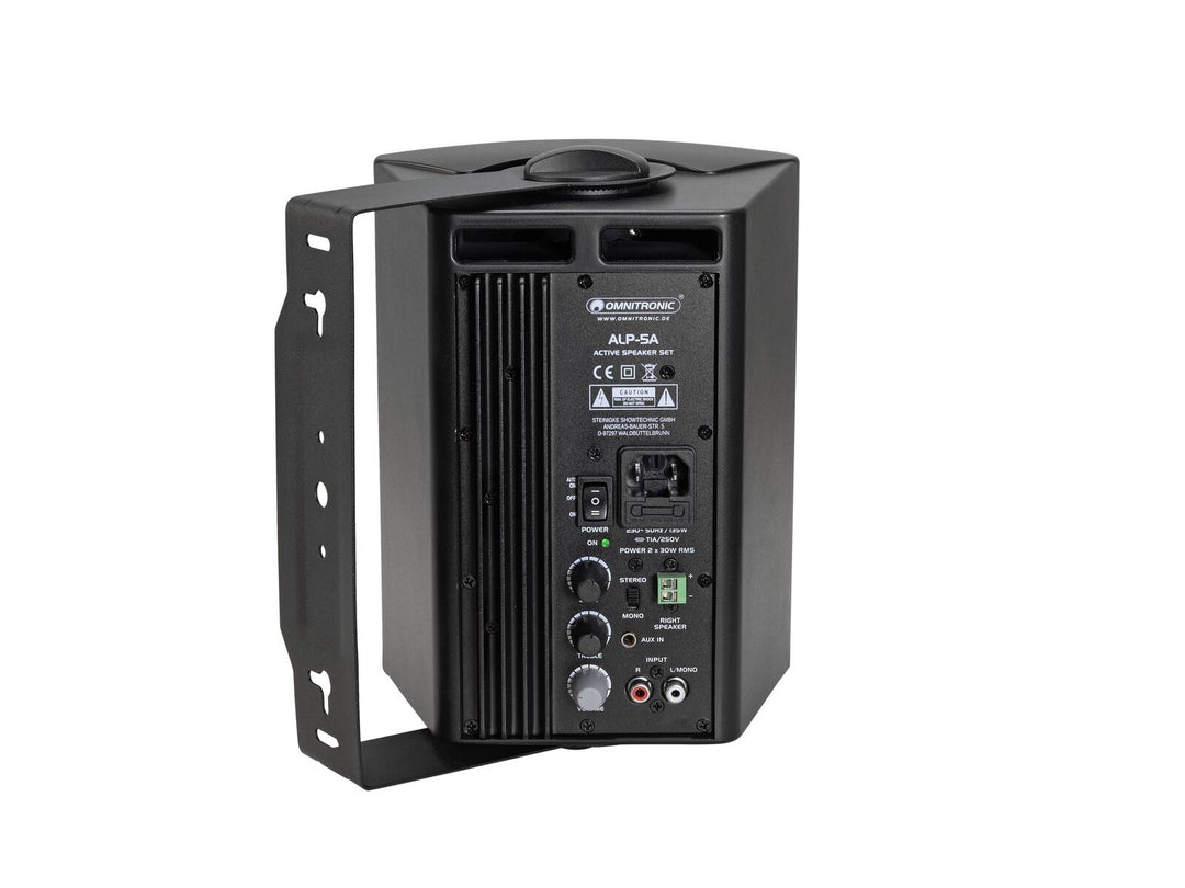 OMNITRONIC ALP-5A Set de altavoces activos negro