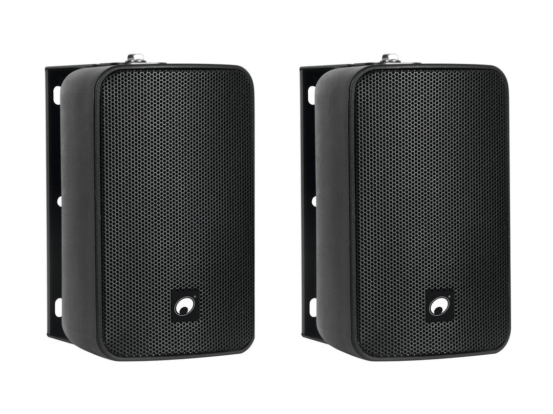 OMNITRONIC ODP-204 Altavoz de instalación 16 ohmios negro 2x
