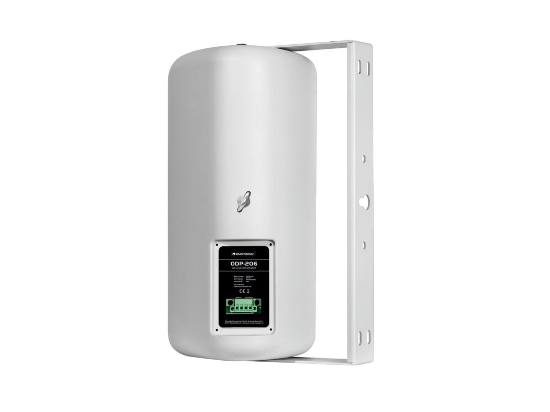 OMNITRONIC ODP-206 Altavoz de Instalación 16 ohmios blanco 2x