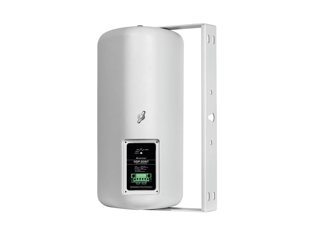 OMNITRONIC ODP-206T Altavoz de Instalación 100V blanco 2x