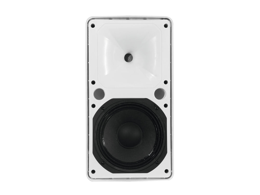 OMNITRONIC ODP-208T altavoz de instalación 100V blanco