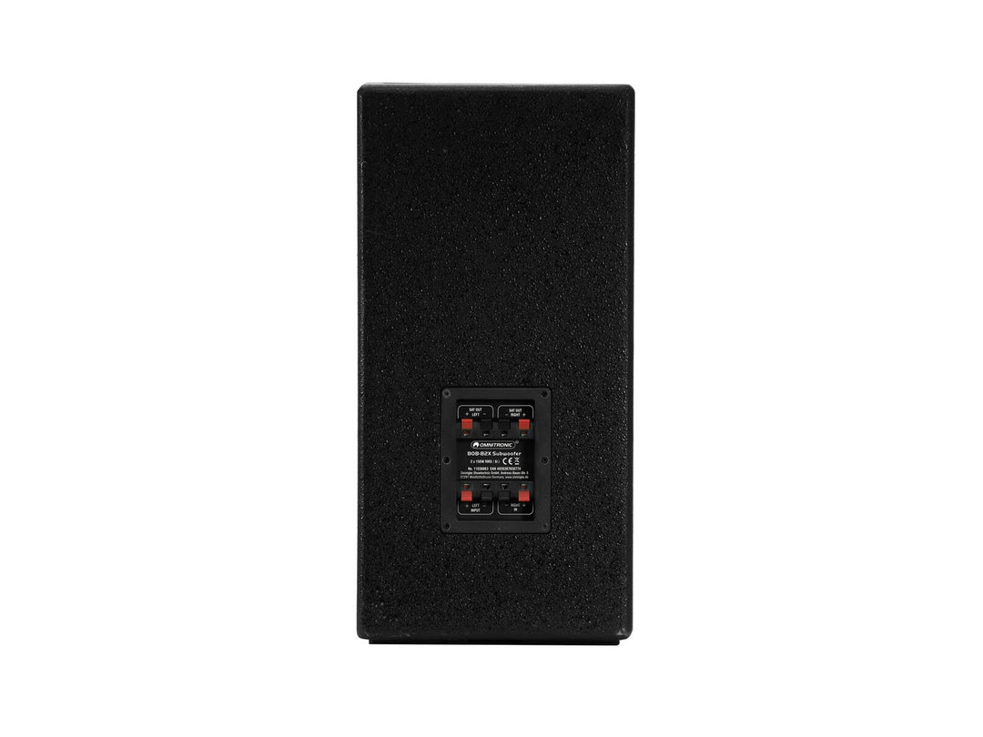 OMNITRONIC BOB-82X Subwoofer negro