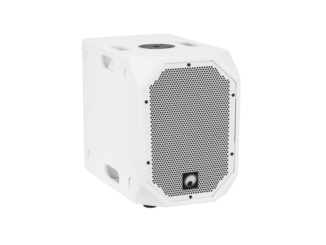 OMNITRONIC conjunto BOB-10A wh + 8x BOB-4 wh